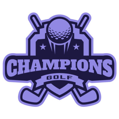 Champions Golf logo template Thumbnail