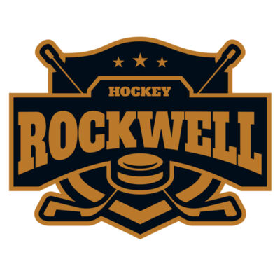 Rockwell Hockey logo template Thumbnail