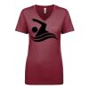 Next Level Apparel 1540 - Ladies' Ideal V-Neck Thumbnail