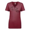 Next Level Apparel 1540 - Ladies' Ideal V-Neck Thumbnail