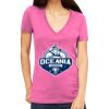 Tultex 214 - Ladies' Slim Fit Fine Jersey V-Neck Thumbnail