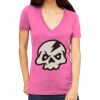Tultex 214 - Ladies' Slim Fit Fine Jersey V-Neck Thumbnail