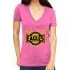 Tultex 214 - Ladies' Slim Fit Fine Jersey V-Neck Thumbnail