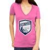 Tultex 214 - Ladies' Slim Fit Fine Jersey V-Neck Thumbnail