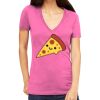 Tultex 214 - Ladies' Slim Fit Fine Jersey V-Neck Thumbnail