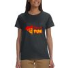 Gildan 100% Cotton Ladies T-Shirt Thumbnail